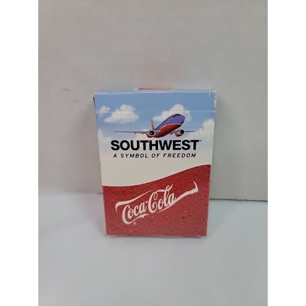 Southwest Airlines Coca-Cola Playing Cards Deck New Sealed Promo Airline...
